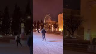 VDNH Moscow open air ice rink