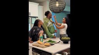 When Shanya momma cooks for Tony!