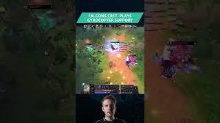 CR1T GYROCOPTER SUPPORT POS 4 | Dota 2 Shorts #dota2 #shorts