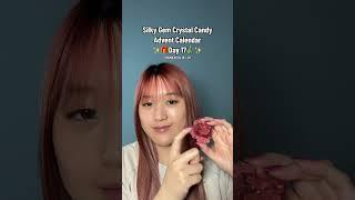 ASMR *CRUNCH* Crystal Candy From Silky Gem #asmr #asmrcandy #crunchsounds #adventcalendar