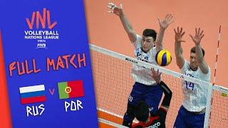 Russia  Portugal - Full Match | Men’s Volleyball Nations League 2019