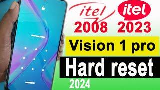 itel vision 1 pro Hard Reset | itel [L6502] Factory Reset | itel vision 1 pro Pattern Unlock 2024 ||