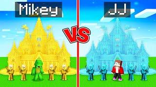 Mikey GOLD vs JJ DIAMOND Kingdom in Minecraft (Maizen)