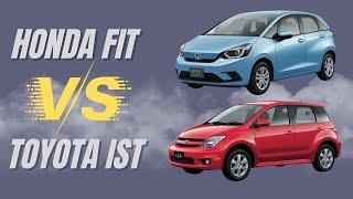 Honda Fit VS Toyota IST