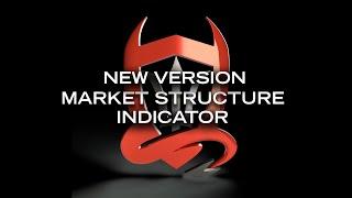 Trade Devils Market Structure Indicator - New Version Released. New Features. New User Interface.