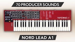 NORD LEAD A1  70 Custom Sounds ► Producer Evolution Sound Bank