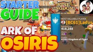 Ark of Osiris Guide Rise of Kingdoms : New Player Guide, Beginner Tips, Strategy, Rewards, RoK AoO