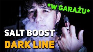 SALT BOOST - DARK LINE w GARAŻU | TESTUJĘ 11 SMAKÓW! 