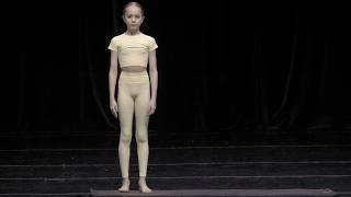 "Meditation". Modern dance. 9-10 years old.