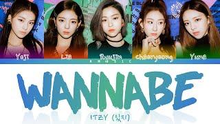 ITZY (있지) - WANNABE (Color Coded Lyrics Han/Rom/Eng)