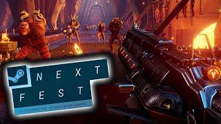 BEST FPS Games! Steam Next Festival - Scathe - Turbo Overkill - Neon White