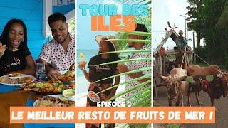 TOUR DES ILES (ÉPISODE 2) MARIE-GALANTE : LE MEILLEUR RESTO DE FRUIT DE MER + BALADE EN CHARRETTE