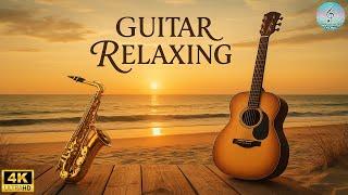 20 Most Beautiful Romantic Guitar Sax Melodies - Soft Classical Instrumental Music With USA Scene 4K