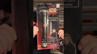 Qui-Gon Jinn’s lightsaber… #lightsabers #toys #starwars #collector