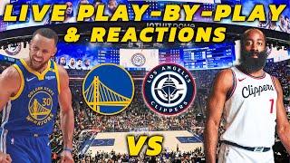 Golden State Warriors vs Los Angeles Clippers | Live Play-By-Play & Reactions