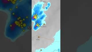  Unwetter brachten in Frankreich einen Tornado und Hagel  #wetteronline #shorts #tornado