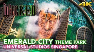 Visit Emerald City from WICKED at Universal Studios Singapore's Christmas 2024 event