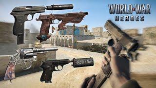 World War Heroes Four pistols are the best in WWH