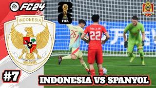 MENGHADAPI SANG JUARA EURO 2024! SPANYOL VS TIMNAS INDONESIA | FC 24 PIALA DUNIA 2026 #7