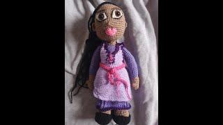 Crochet Asha Doll #crochet #crochetdoll #asha #ashadoll #amigurumi