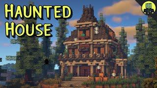 How To Build a Haunted Mansion in Minecraft Easy [Tutorial]