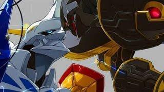 Omegamon vs Alphamon full fight HD