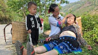 Kind homeless man - Helping single mother whose pregnancy is in critical condition - anh hmong