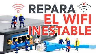 Así se repara una conexión wifi inestable y que se corta