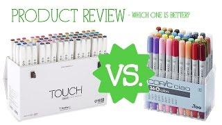 TOUCH VS. COPIC (Brush Tip) - Which One is Better?