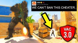 VACNet 3.0 CAN'T BAN THIS CHEATER! - CS2 HIGHLIGHTS