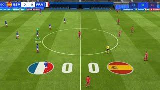 UEFA Euro Semi Final Spain vs France | #fcmobile #fcmobile24 #fc24 #trending #football