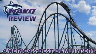 Mako Review, SeaWorld Orlando Bolliger & Mabillard Hyper Coaster | America's Best B&M Hyper?