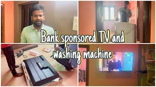 Bank sponsored TV and washing machine | 1.5 lakhs furniture allowance