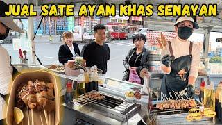 JUAL SATE AYAM KHAS SENAYAN DI CHINA, PADA PENASARAN DENGAN PADUAN SATE DAN BUMBU KACANGNYA, LUDES!