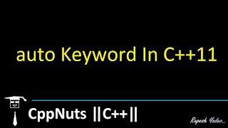 auto Keyword In C++11