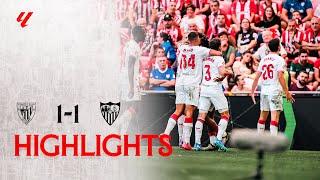 Athletic Club vs Sevilla FC (1-1) LALIGA | Resumen