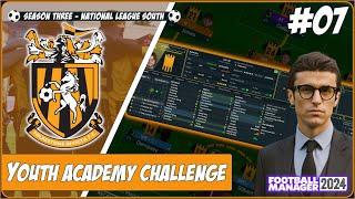 WEVE GOT A GOOD PLAYER HERE ! | SEASON 3  | YOUTH ACADEMY CHALLENGE | FM24 | Part 07