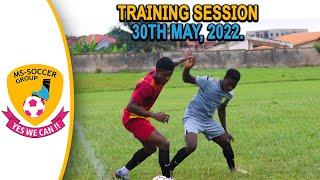 MS-SOCCER GROUP ACADEMY FC.  TRAINING SESSION | Highlights | 30/05/2022 #ghanafootballassociation