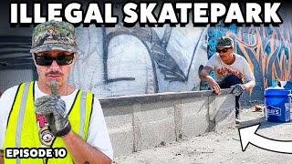 Building My Secret DIY Skatepark