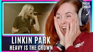 Vocal Coach Reacts | Linkin Park - "Heavy Is The Crown" | Vocal & Musical Analysis