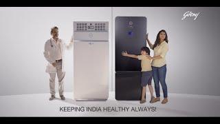 Perfect Cooling for a Healthier India, with Advanced Godrej Refrigerators | English