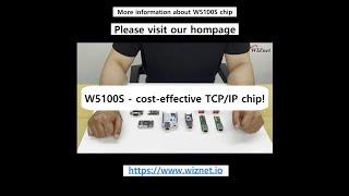 #shorts W5100S Cost-effective TCP/IP chip!