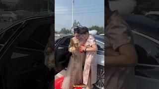 world's unique wedding rituals in China! #shorts #wedding