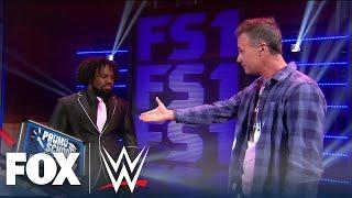 Freddie Prinze Jr. asks Xavier Woods to overthrow hosts on Promo School | WWE BACKSTAGE | WWE ON FOX