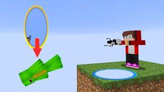 Using Portal Guns In MINECRAFT