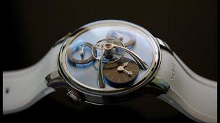 [4K] MB&F Legacy Machine Split Escapement EVO, Hands-on Review & Wrist shot | Hafiz J Mehmood