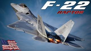 F-22 Raptor | 5th Gen. Stealth Tactical Fighter | USAF's ATF (Advanced Tactical Fighter)