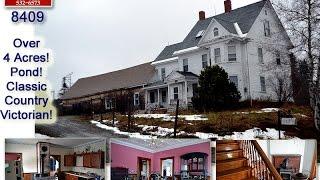 SOLD! Maine Real Estate, Victorian Home In Littleton ME For Sale #8409