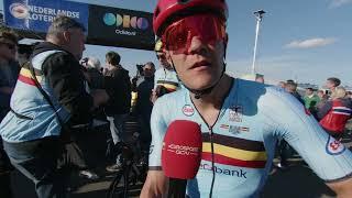 Jasper Stuyven - Interview at the finish - European Continental Championships 2023