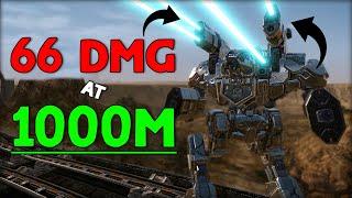 FULL DAMAGE at 1000m! - Mechwarrior Online (BLOOD ASP Build & Gameplay) (MWO)